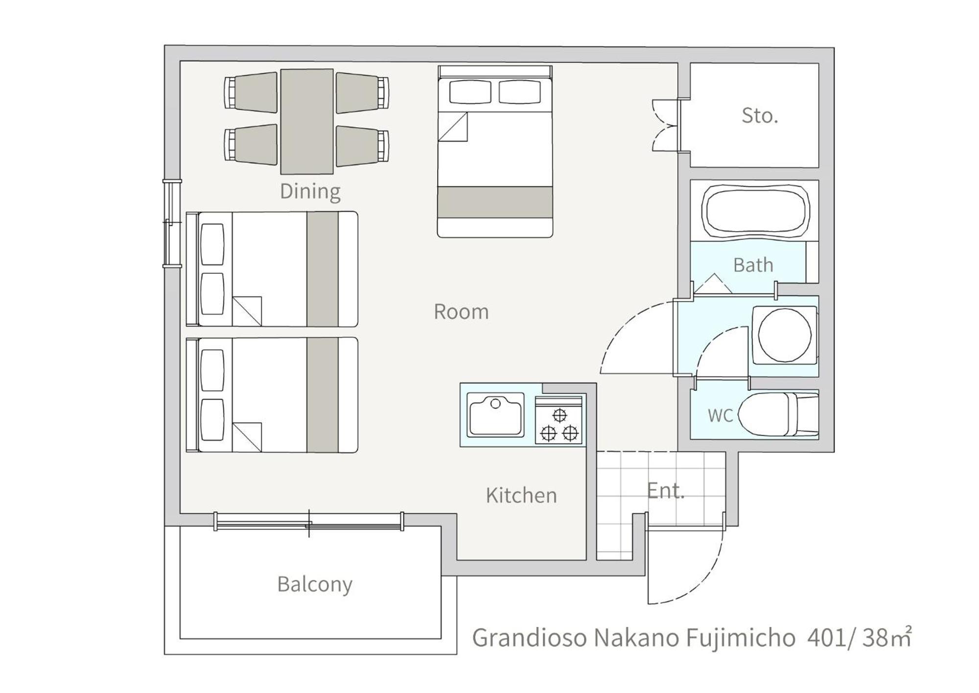 Green House Nakano Fujimicho - Vacation Stay 65992V Tokyo Eksteriør billede